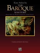 Cover of: Easy Solos by the Baroque Masters
