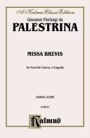 Cover of: Missa Brevis (3-4-5 Part, a Cappella) by Giovanni Pierluigi da Palestrina