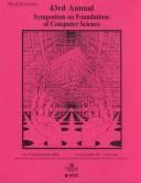 Cover of: The 43rd Annual IEEE Symposium on Foundations of Computer Science: Vancouver, Bc, Canada 16-19 November 2002  by 