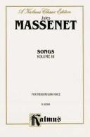 Cover of: Songs by Jules Massenet