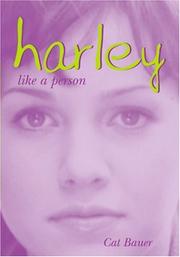 Cover of: Harley, like a person by Cat Bauer