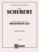 Cover of: Introduction and Variations on a Theme Ihr Blümlein Alle Op. 160 (Woodwind- Flute Solo): Kalmus Edition