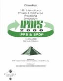 Cover of: 14th International Parallel and Distributed Processing Symposium (IPDPS 2000) Proceedings