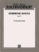 Cover of: Symphonic Dances, Opus 45 (Advanced Piano Duet)" (Belwin Edition)
