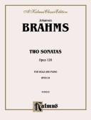 Cover of: Two Sonatas, Op. 120 (Kalmus Edition)