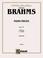 Cover of: Brahms Intermessi and Rhap/119 (Kalmus Edition)