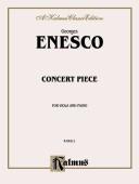 Cover of: Concert Piece by Georges Enesco