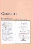 Cover of: Gedichte (Bristol German Publications, V. 20) by Lothar Schreyer, Brian Keith-Smith