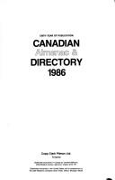 Cover of: Canadian Almanac & Directory 1986 139 by Walters