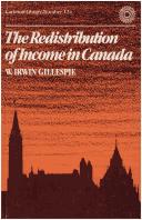 Cover of: redistribution of income in Canada