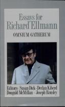 Cover of: Essays for Richard Ellmann: Omnium Gatherum