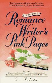Cover of: Romance Writer's Pink Pages: The Insider's Guide to Getting Your Romance Novel Published (Romance Writer's Pink Pages)