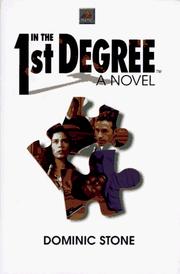 Cover of: In the 1st Degree: A Novel