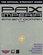 Cover of: Pax imperia, eminent domain: the official strategy guide