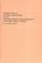 Cover of: Ordinal Position and Role Development of the Firstborn American Indian Daughter Within Her Family of Origin (Native American Studies)