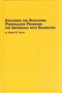 Cover of: Strategies for Developing Personalized Programs for Individuals With Disabilities (Studies in Health and Human Services)