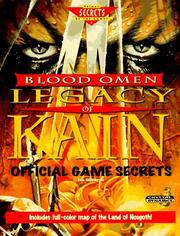 Cover of: Blood Omen: legacy of Kain official game secrets