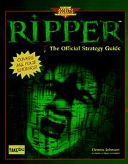 Cover of: Ripper: The Official Strategy Guide (Secrets of the Games Series.)