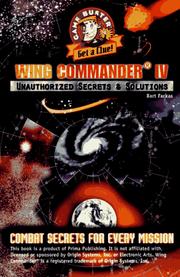 Cover of: Wing commander IV: unauthorized secrets & solutions