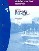 Cover of: Discovering French Bleu: Activities Pour Tous WORKBOOK