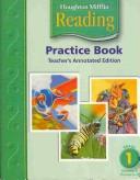 Cover of: Houghton Mifflin Reading Practice Book - Teacher's Edition: Grade 1 Volume 2