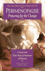 Cover of: Perimenopause - Preparing for the Change by Nancy Lee Md Teaff, Kim Wright Wiley