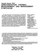Cover of: Eleventh Annual IEEE Semiconductor Thermal Measurement and Management Symposium