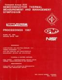 Cover of: Thirteenth Annual IEEE Semiconductor Thermal Measurement and Management Symposium: Proceedings 1997 Austin, Tx, Usa, January 28-30, 1997