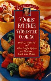 Cover of: Doris' fat-free homestyle cooking