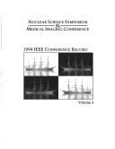 Cover of: 1994 IEEE Nuclear Science Symposium