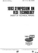 Cover of: 1993 Symposium on Vlsi Technology: Digest of Technical Papers/May 17-19, 1993/Kyoto