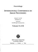 Cover of: International Conference on Image Processing: Proceedings, October 23-26, 1995, Washington, D.C.