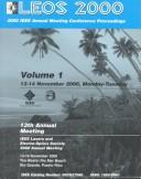 Cover of: Lasers and Electro-Optics Society 11th Annual Meeting Proceedings by IEEE Lasers & Electro-Optics Society, IEEE Lasers & Electro-Optics Society