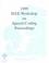 Cover of: 1999 IEEE Workshop on Speech Coding Proceedings