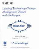 Cover of: Proceedings of the 2000 IEEE Engineering Management Society: Ems-2000