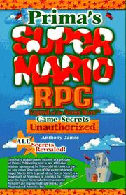Cover of: Super Mario RPG game secrets: unauthorized