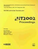 Cover of: Ion implantation technology by International Conference on Ion Implantation Technology (14th 2002 Taos, N.M.)