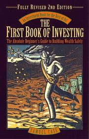 Cover of: The first book of investing