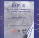 Cover of: Industrial Electronics Society by IEEE Industrial Electronics Society. Conference