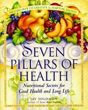 Cover of: Seven pillars of health by Jay Solomon