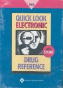 Cover of: Quick Look Drug Book 2003 (Quick Look Drug Books)