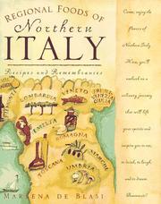 Cover of: Regional foods of Northern Italy by Marlena De Blasi