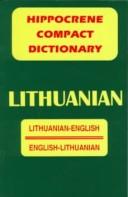 Cover of: Lithanian-English English-Lithuanian Compact Dictionary. by Victoria Martsinkyavitshute