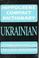 Cover of: Ukrainian-English, English-Ukrainian Compact Dictionary