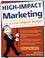 Cover of: High-impact marketing on a low-impact budget