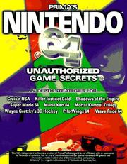 Cover of: Nintendo 64: Unauthorized Game Secrets