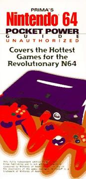 Cover of: Nintendo 64 Pocket Power Guide: Unauthorized (Prima's Secrets of the Games)