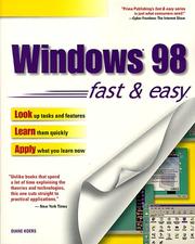 Cover of: Windows 98 fast & easy