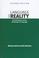 Cover of: Language and Reality