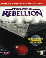 Cover of: Star wars rebellion: official strategy guide